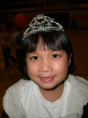 Kasen was the 1st grade Winterfest Princess